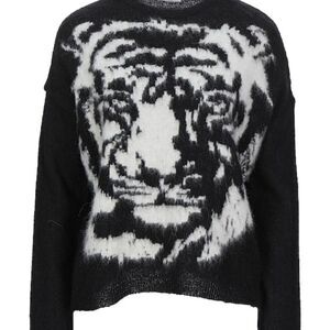 Animal print , Italian alpaca blend sweater # alpaca #wool blend # animal print